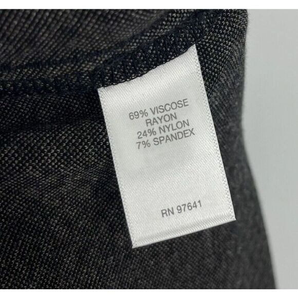 J Jill Pants Size Large Womens Black Ponte Slim Leg Pull On Diamond Stretch - Picture 6 of 7